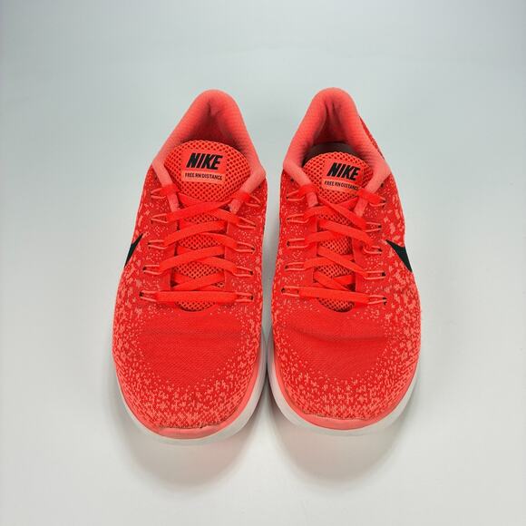 Nike Free RN Distance Hyper Orange Running Shoes 827116-600 Women’s Size 9.5 - Picture 3 of 10